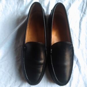 Allen Edmonds Black Leather Penny Loafers Mens Size 11 Slip On Comfort